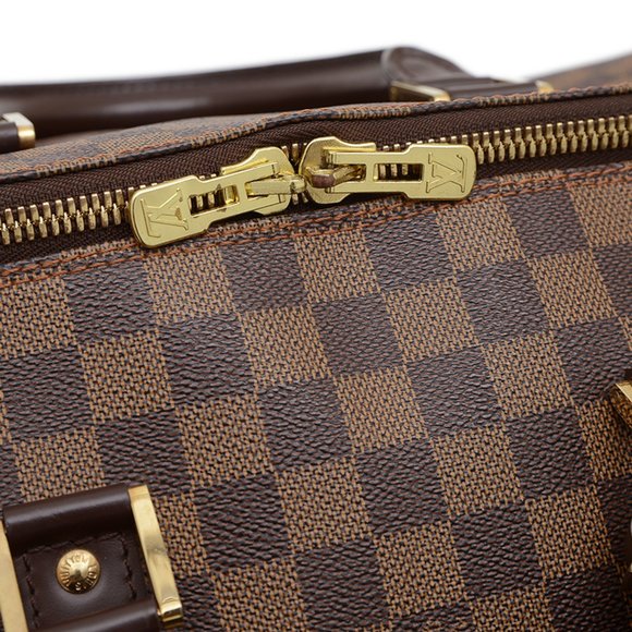 LOUIS VUITTON Authentic Brown Damier Boston Bag - Picture 5 of 9